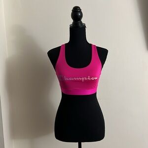 🆕CHAMPION Pink Racerback Sports Bra - Size: S